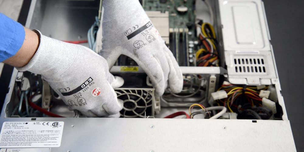 Rechenzentrum Reinigung