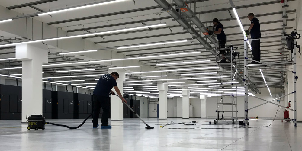 Rechenzentrum Reinigung