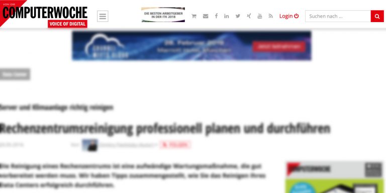Computerwoche article screenshot