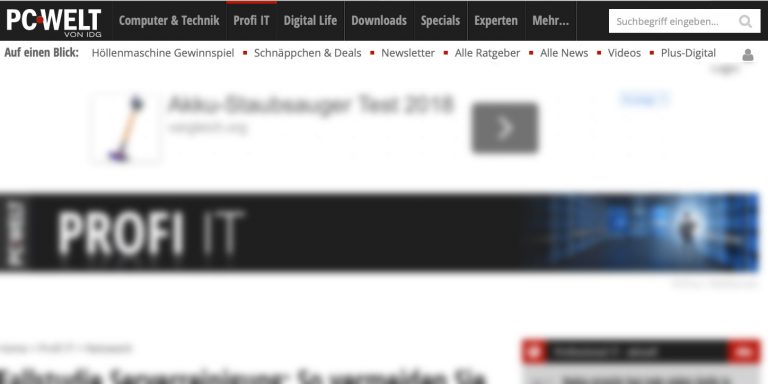 PC Welt article screenshot